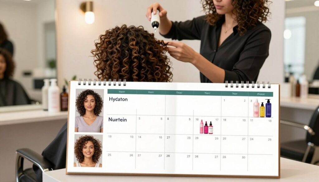cronograma capilar para cabelos crespos