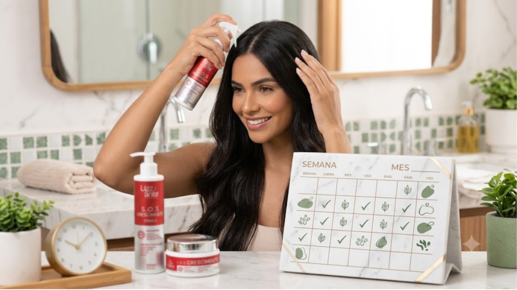 frequência de uso do Kit SOS Crescimento