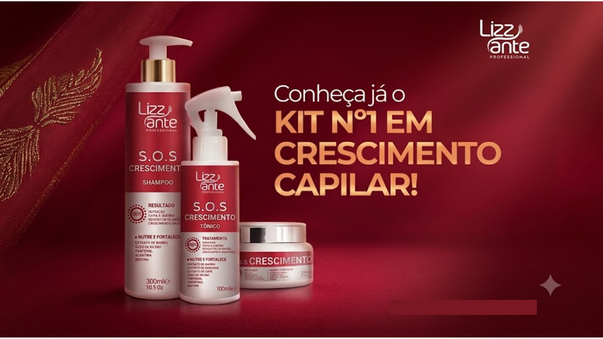 Kit SOS Crescimento ingredientes e composição completa
