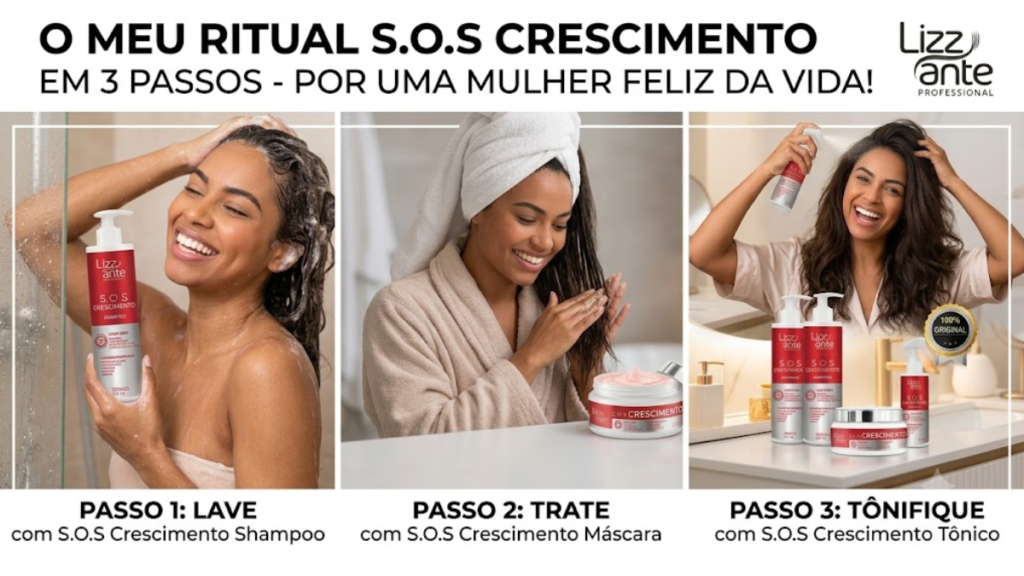 Ordem de uso do Kit SOS Crescimento
